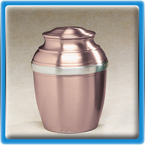 Mauve Tranquil Pewter Urn