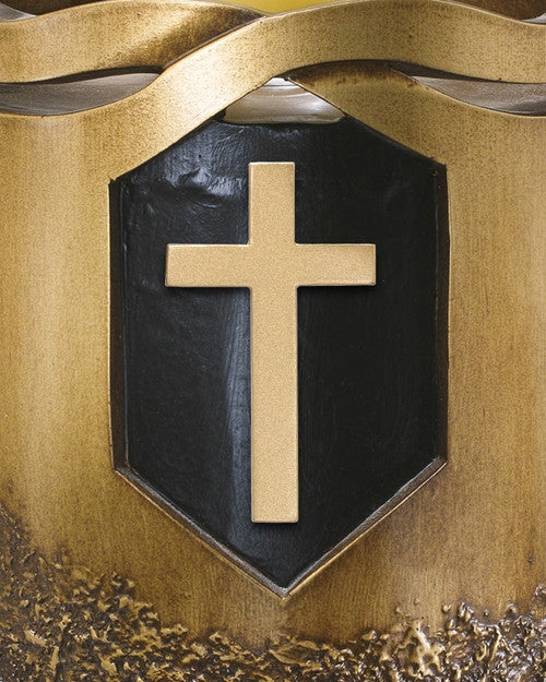 Infinity Bronze-Plain Cross