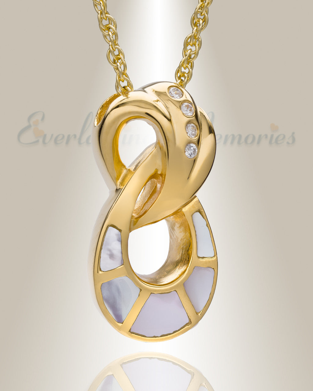 14K Gold Everlasting Infinity Keepsake