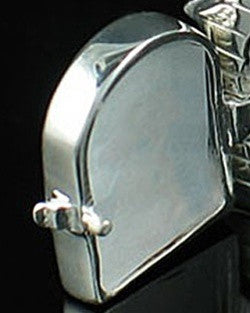 Sterling Silver Doghouse Cremation Keepsake