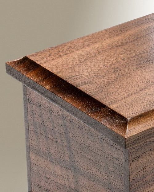 Medium Walnut Cremation Urn