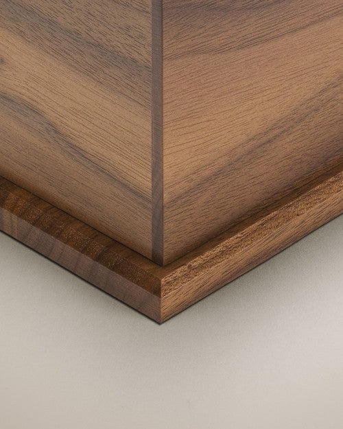 Large Walnut Cremation Urn