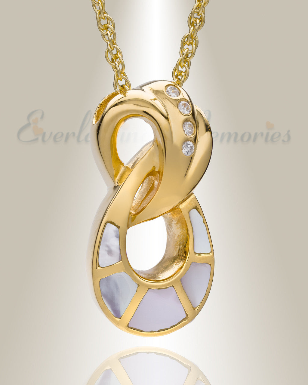 14K Gold Plated Everlasting Infinity