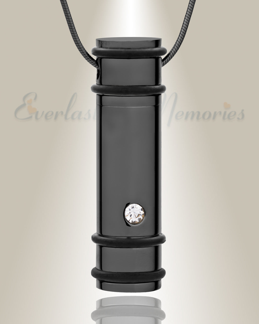 Forever Collection Black Sweetheart Keepsake Pendant