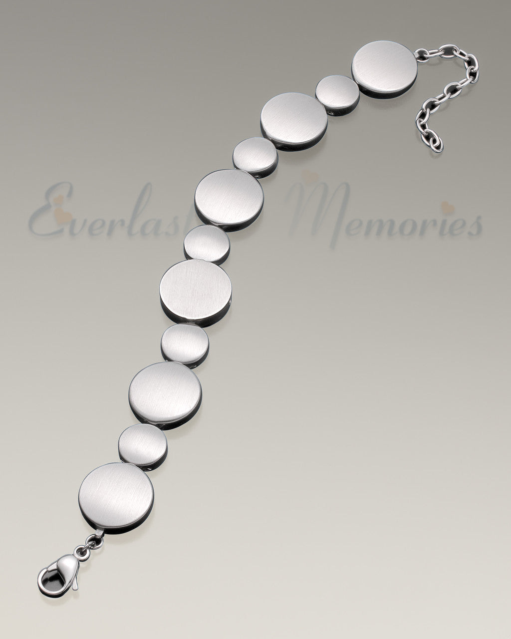 At Peace Satin Finish Bracelet Cremation Jewelry