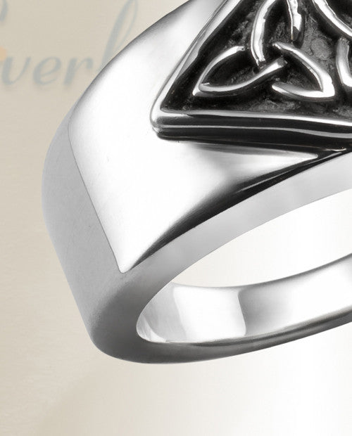 Silver Lad Cremation Ring