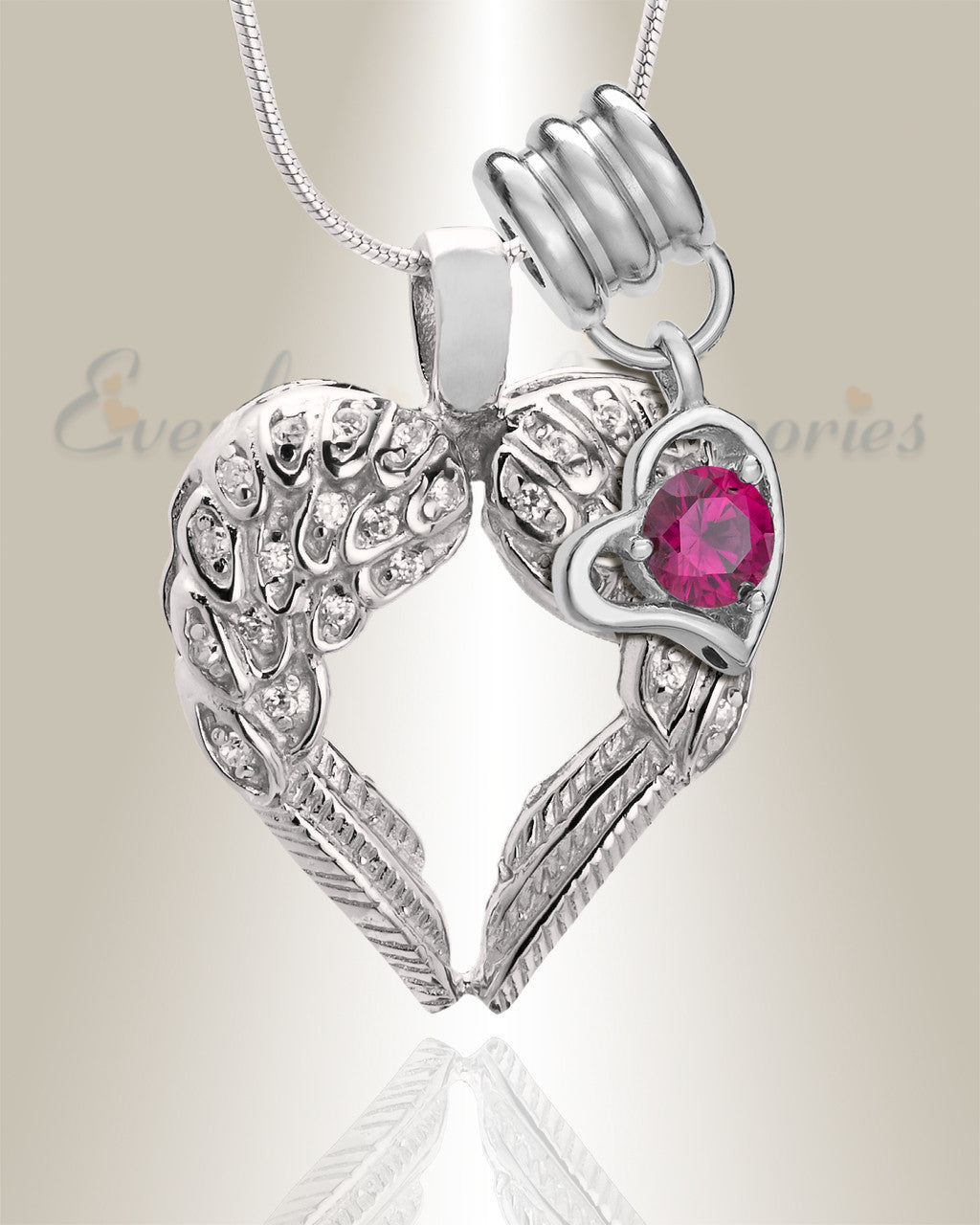 July Wings Of Hope Memorial Jewelry