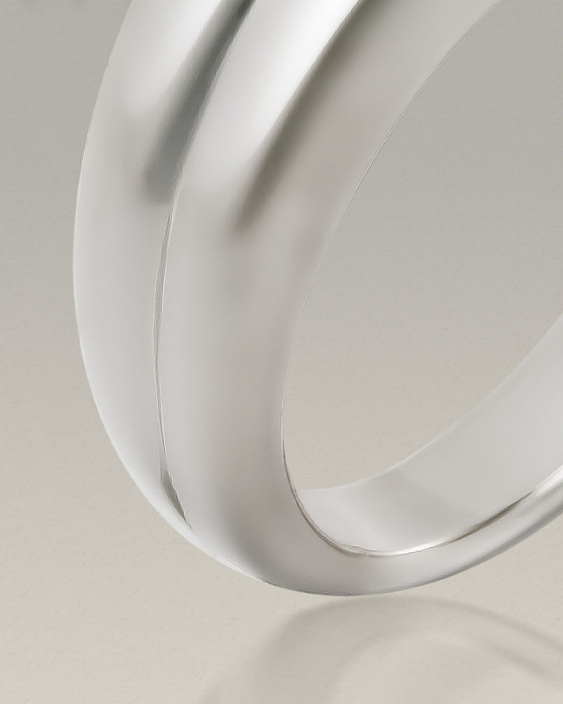 Men's Silver Gentleman's Ashes Ring