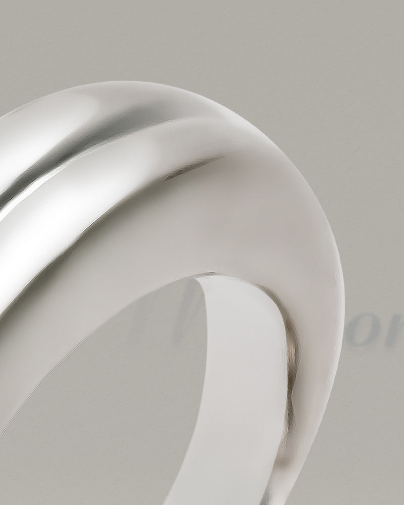 Men's Silver Gentleman's Ashes Ring