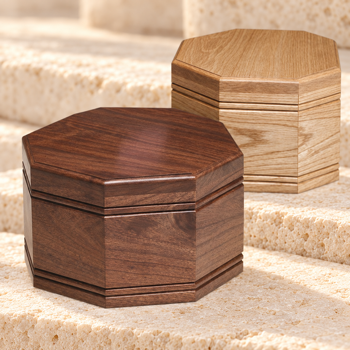 Octagon Urn