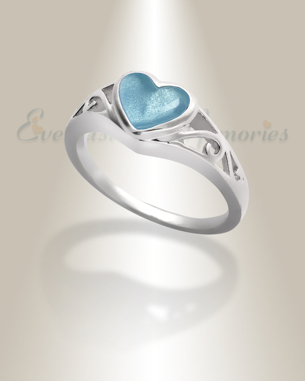 Women's Cassidy Silver Ashes Ring