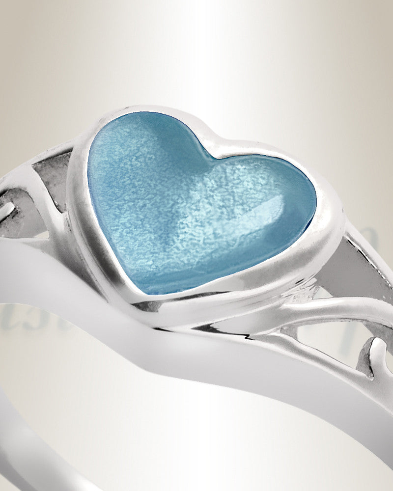 Women's Cassidy Silver Ashes Ring