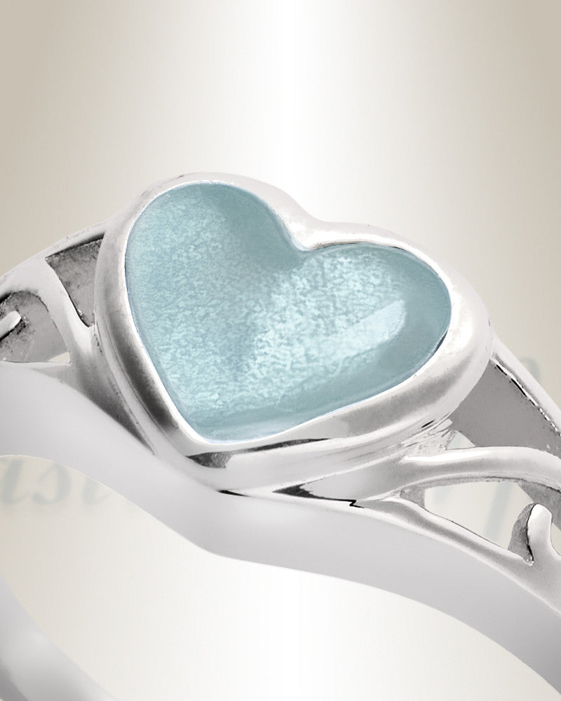 Women's Mia Silver Ashes Ring