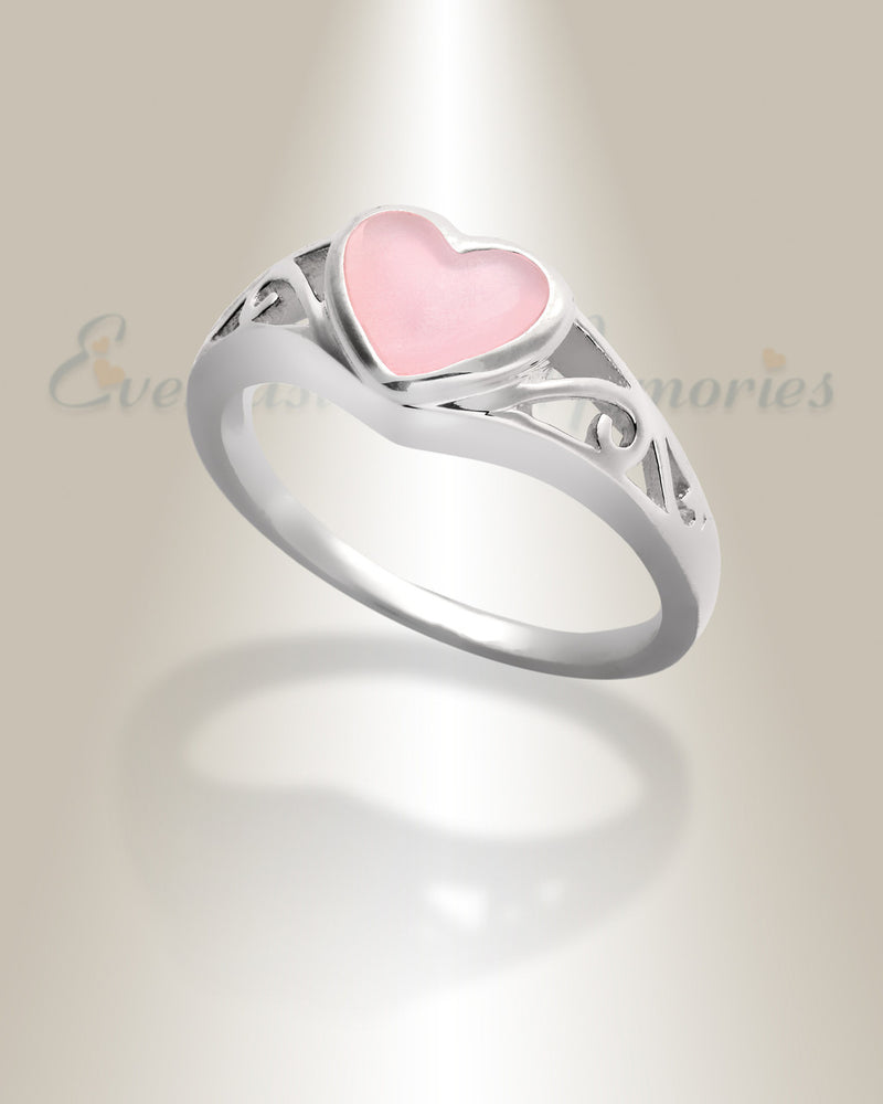 Women's Annabelle Silver Ashes Ring