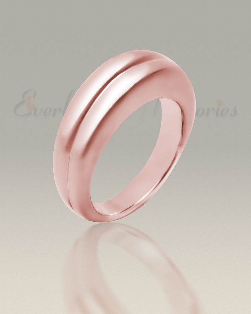 Women's 14k Rose Gold Duchess Cremation Ring