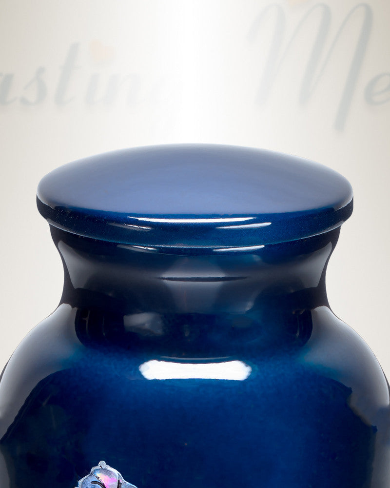 Midnight Rose Keepsake Urn