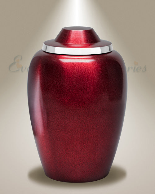Burgundy Whispers Cremation Urn