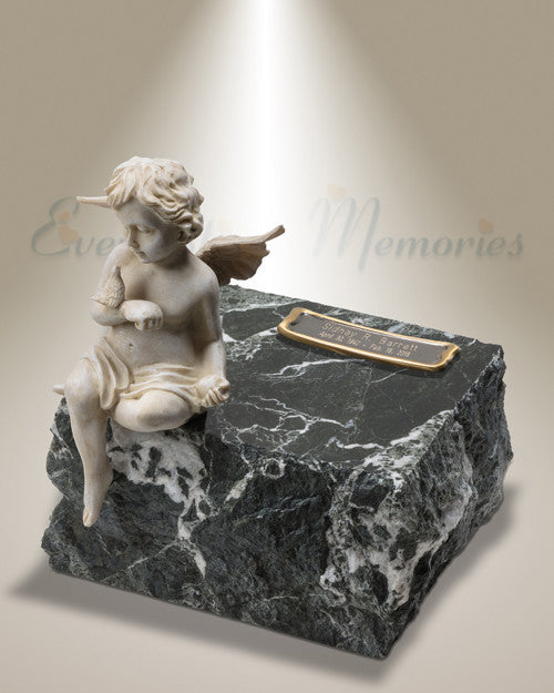 Black Angels Among Us Cremation Urn