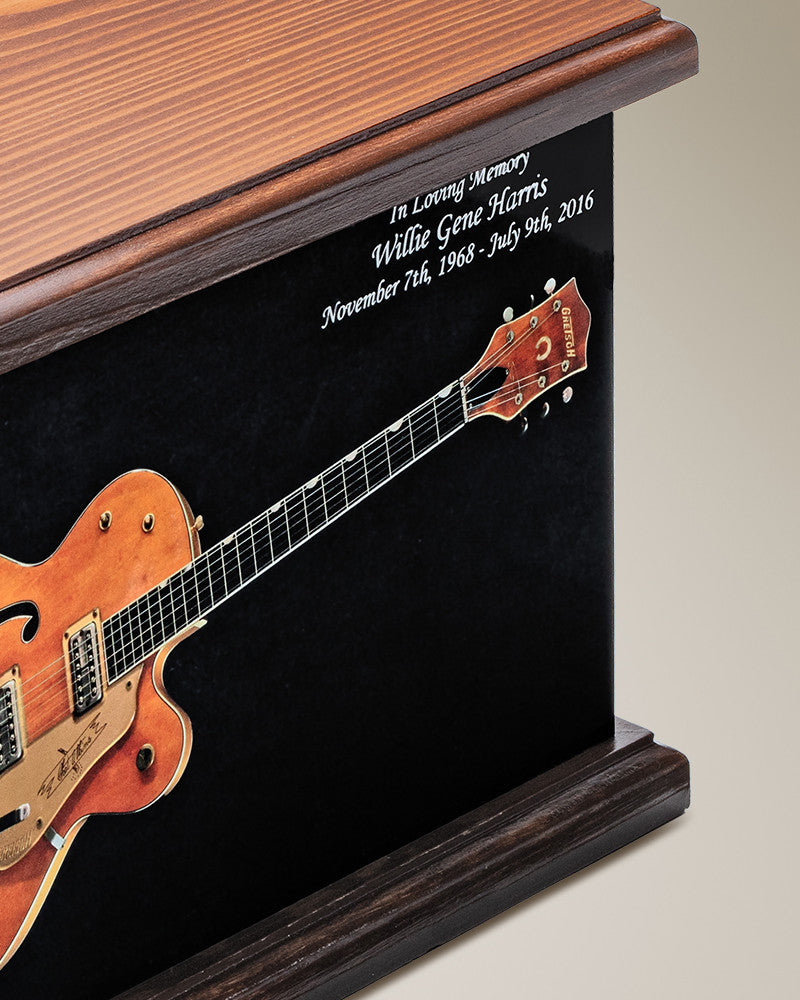Strumming Cremation Urn