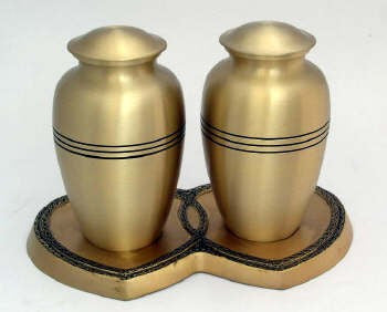 Companion Bronze Cremation Urns
