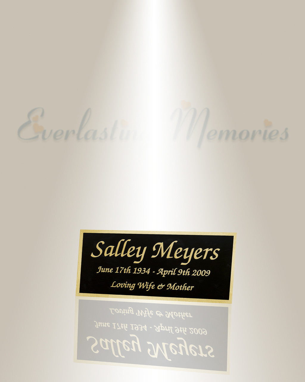 Medium Lynx Engraved Plate