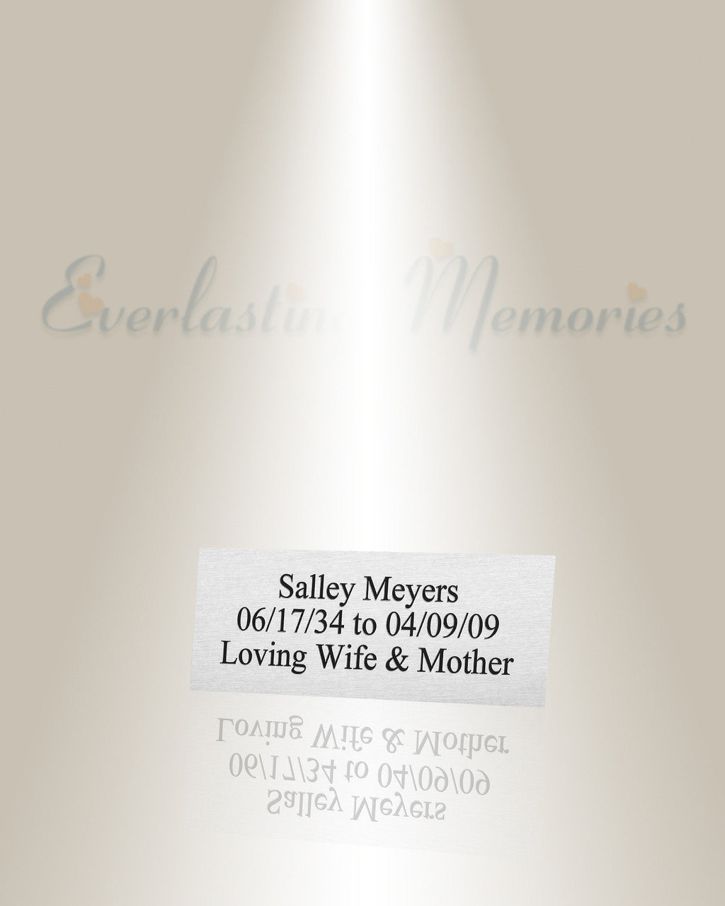 Medium Cetus Engraved Plate