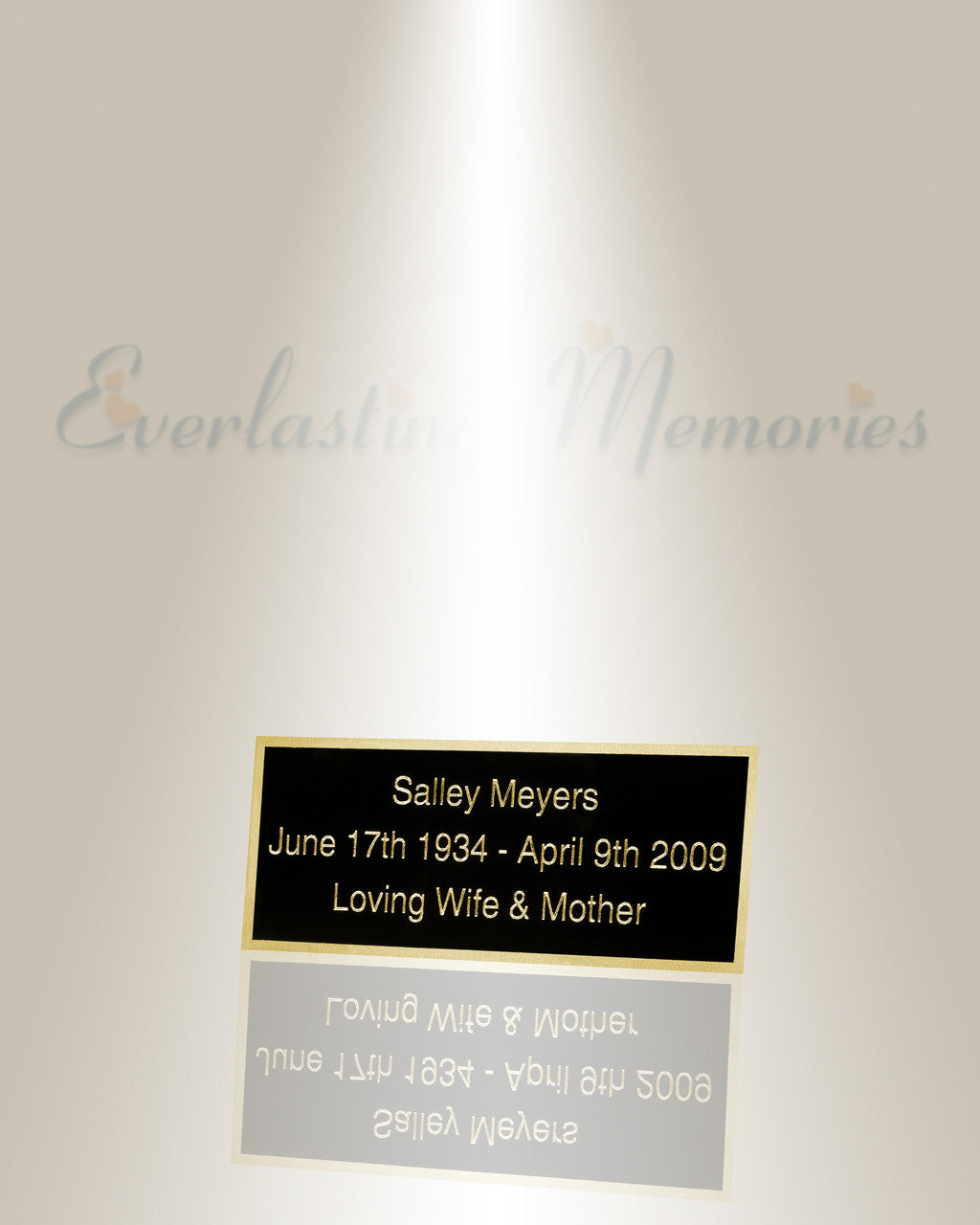 Medium Virgo Engraved Plate
