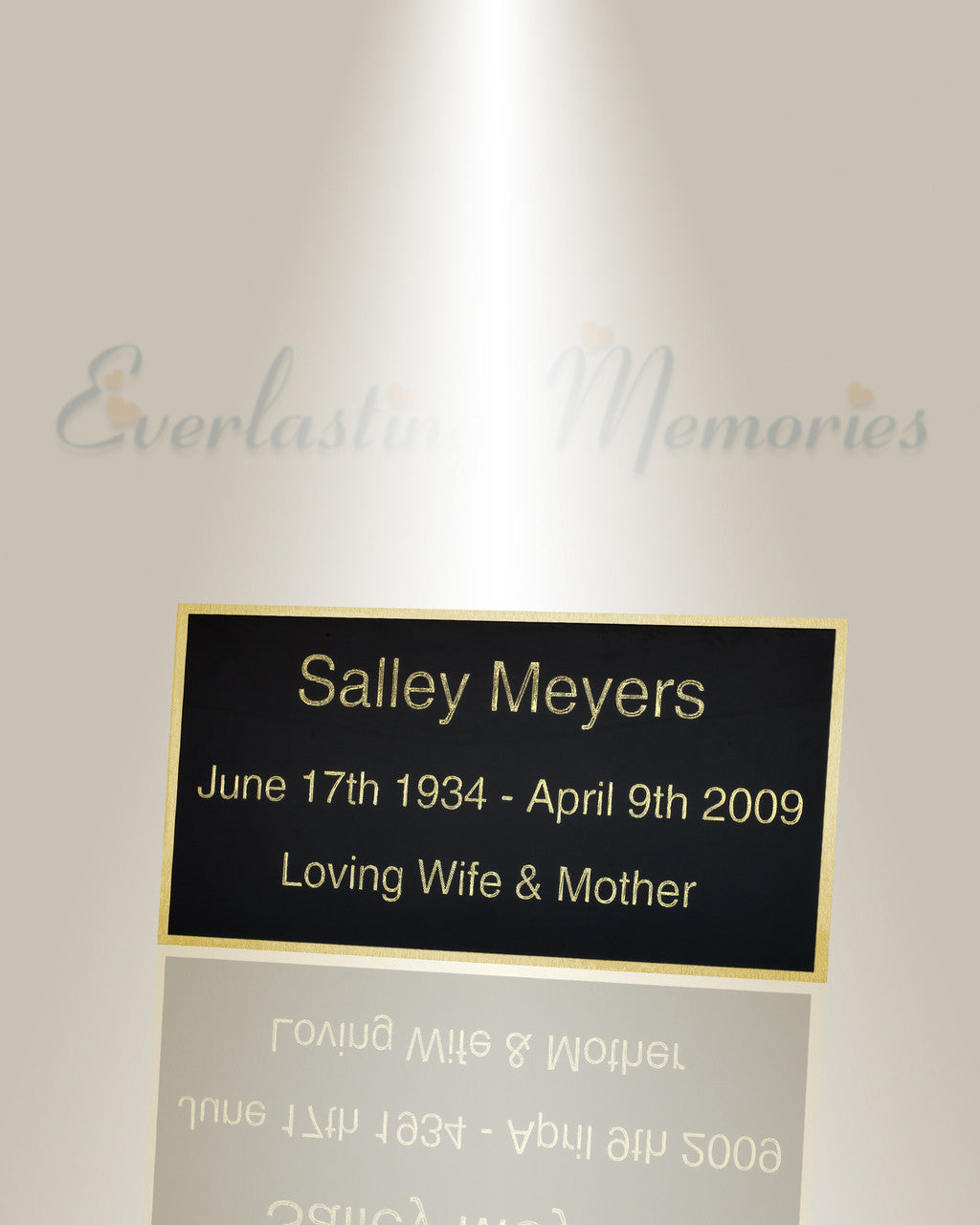 Large Phoenix Engraved Plate