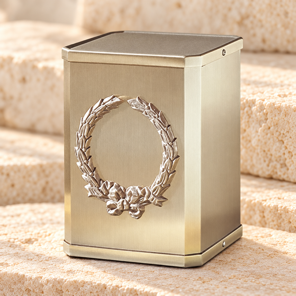 Classic Wreath Cremation Urn — main — EC25CBU311W