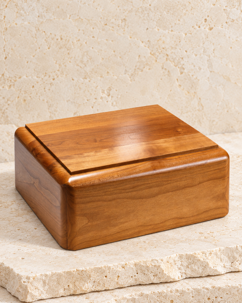 Simple Cherry Cremation Urn