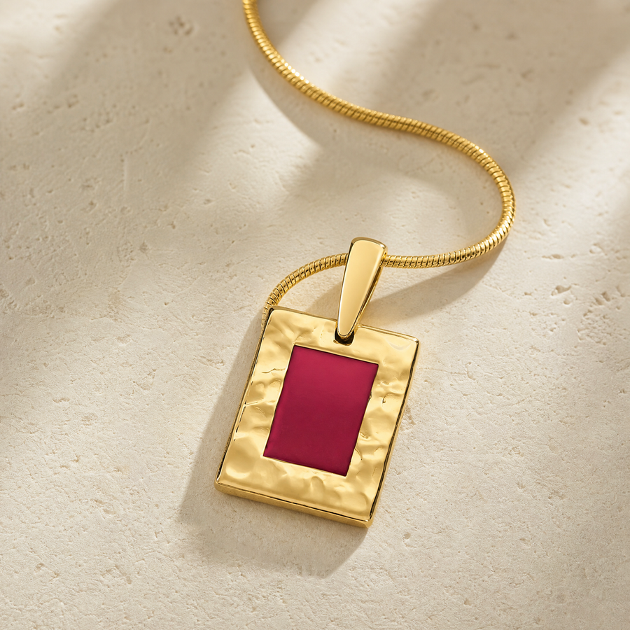 Gold Memorable Ash Resin Jewelry