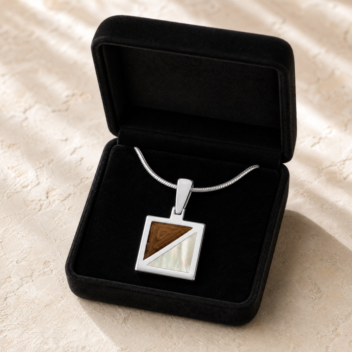 Silver Piper Ash Resin Jewelry