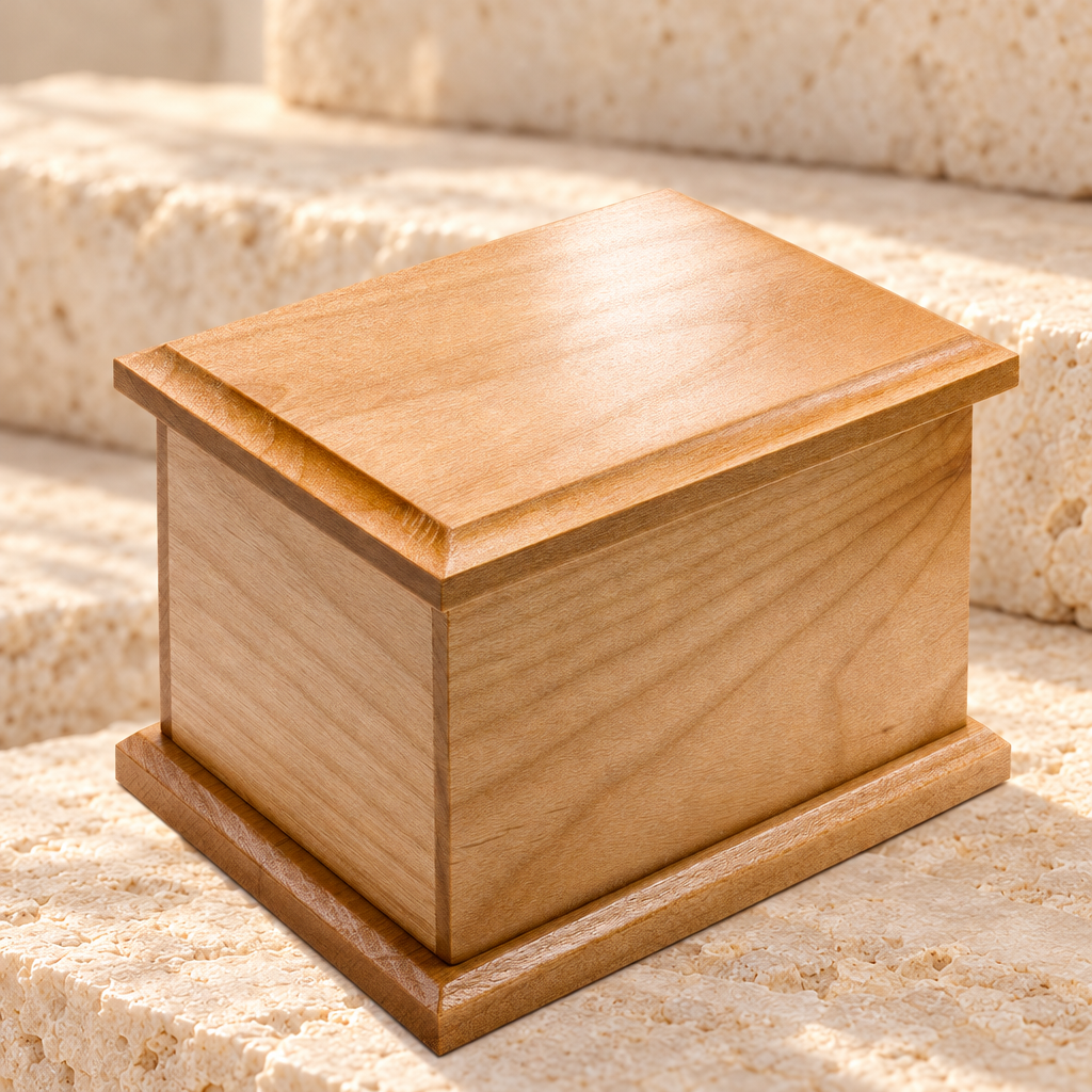 Medium Alder Cremation Urn — main — evr9113