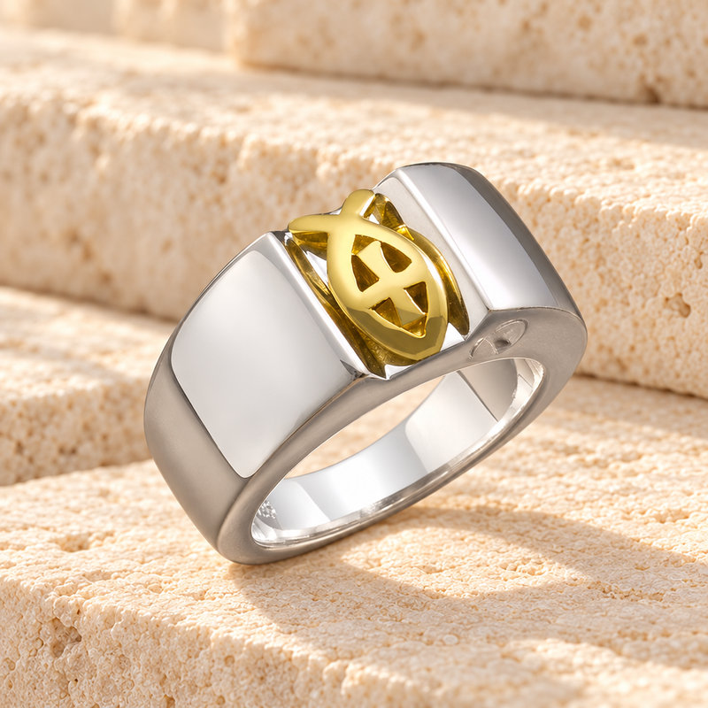 Men's Silver Worthy Ring Jewelry Urn