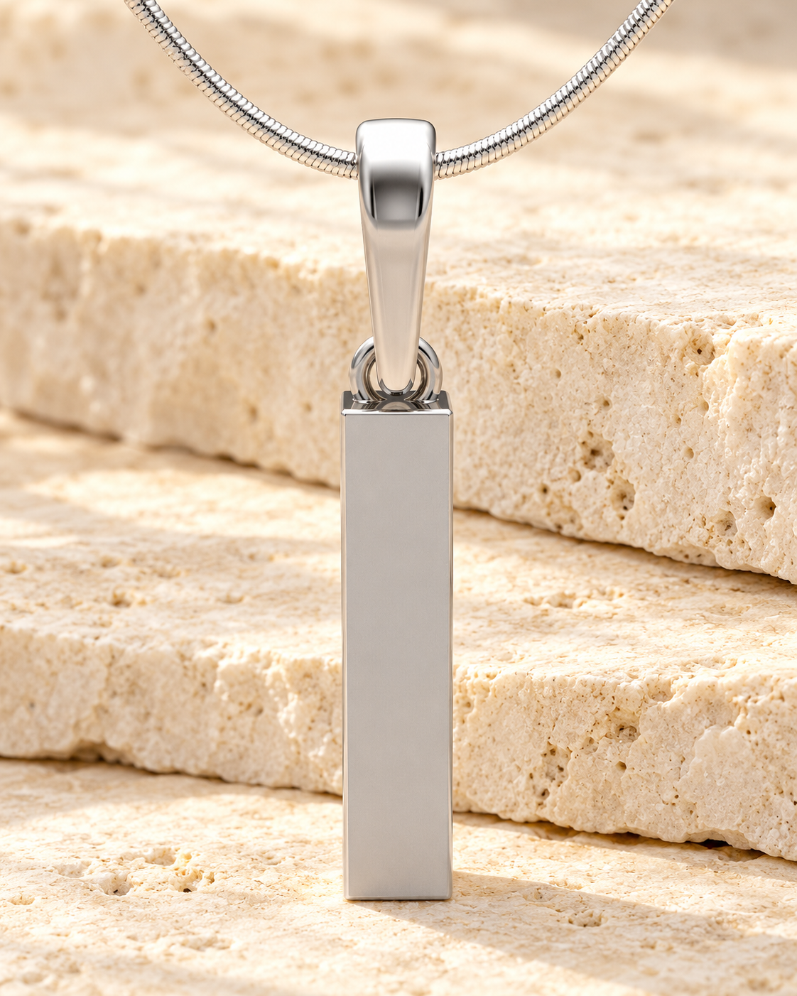 14K White Gold Faithfulness Cylinder Forever Sealed Memorial Jewelry — main — evr20029wgfs