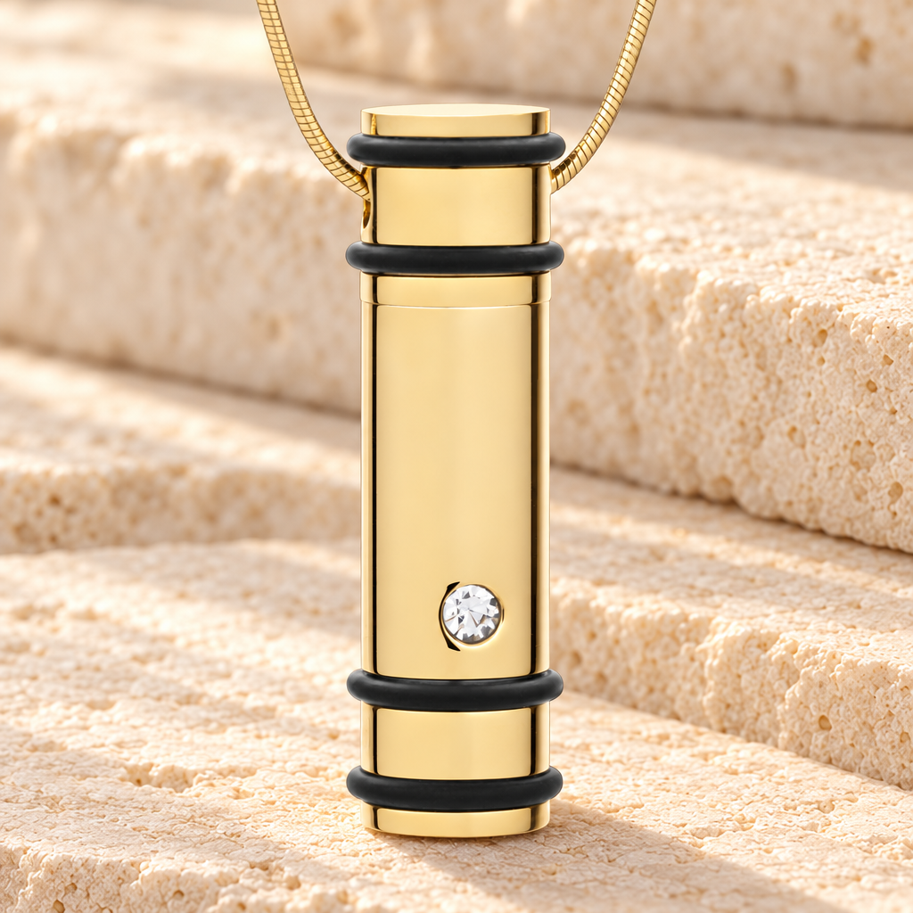 Forever Collection Gold Plated Sweetheart Keepsake Pendant — main — evr1069g