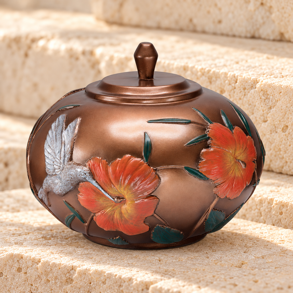 Springtime Cremation Urn — main — EVR8015