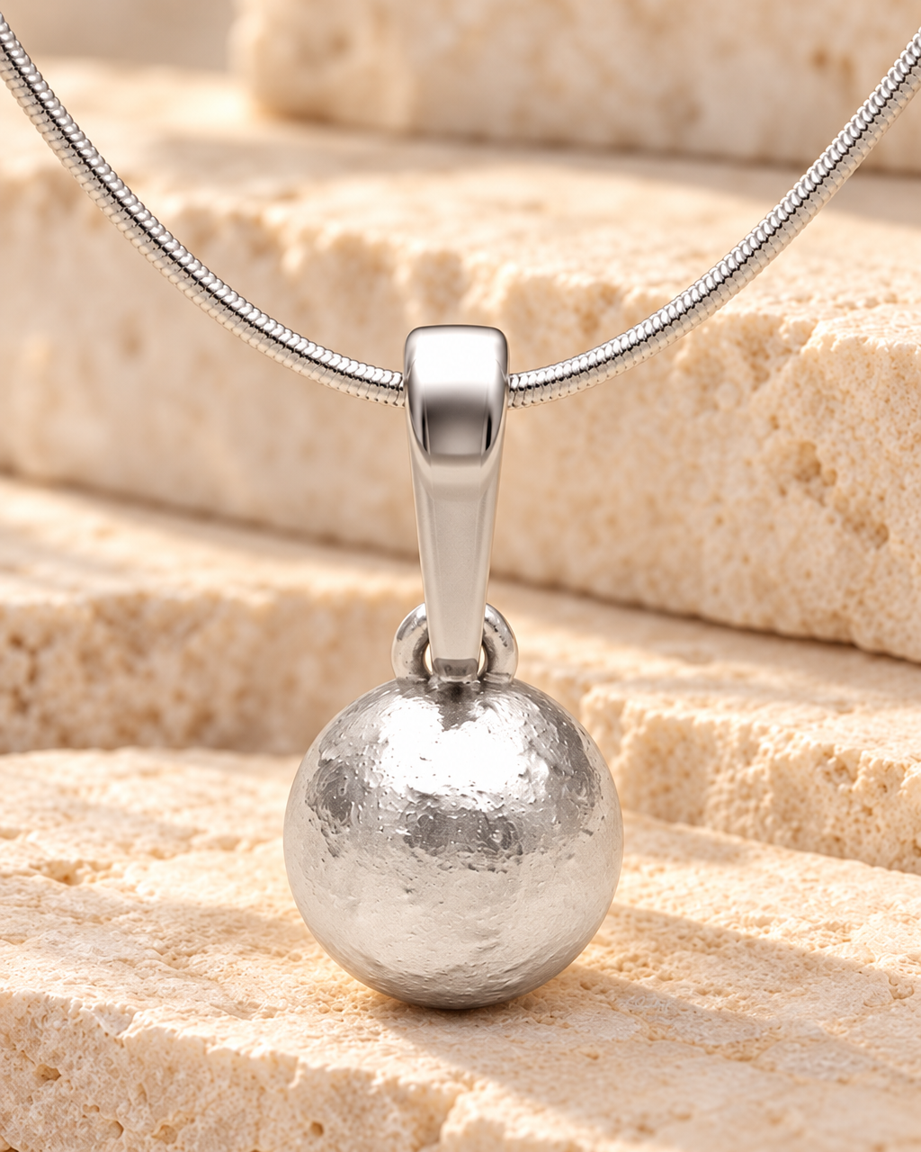 14K White Gold Across The Globe Forever Sealed Memorial Jewelry — main — evr20030wgfs