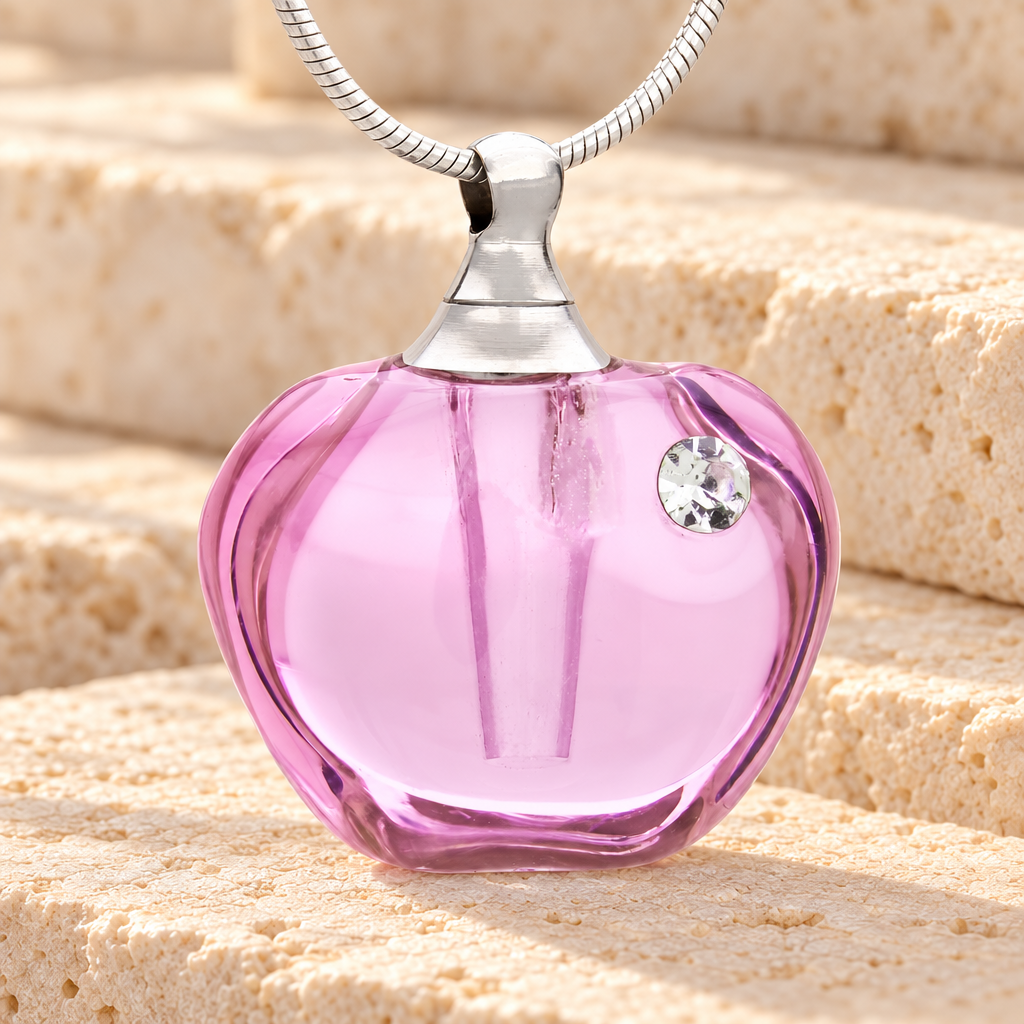Glass Locket Passion Cremation Pendant — main — evr2004