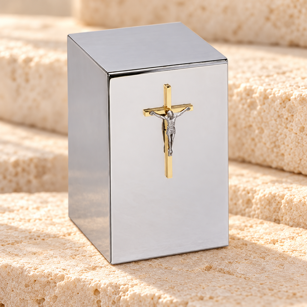 Crucifix Urn — main — EC25CCU9504