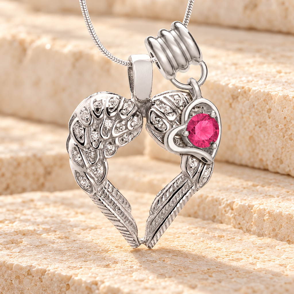 October Wings of Hope Memorial Jewelry — main — evr6154oct