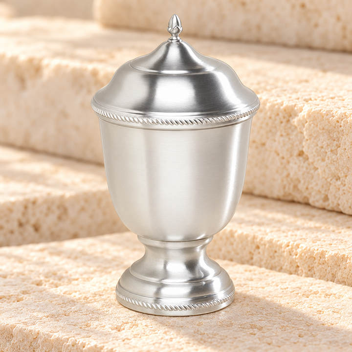 Regal Pewter Urn