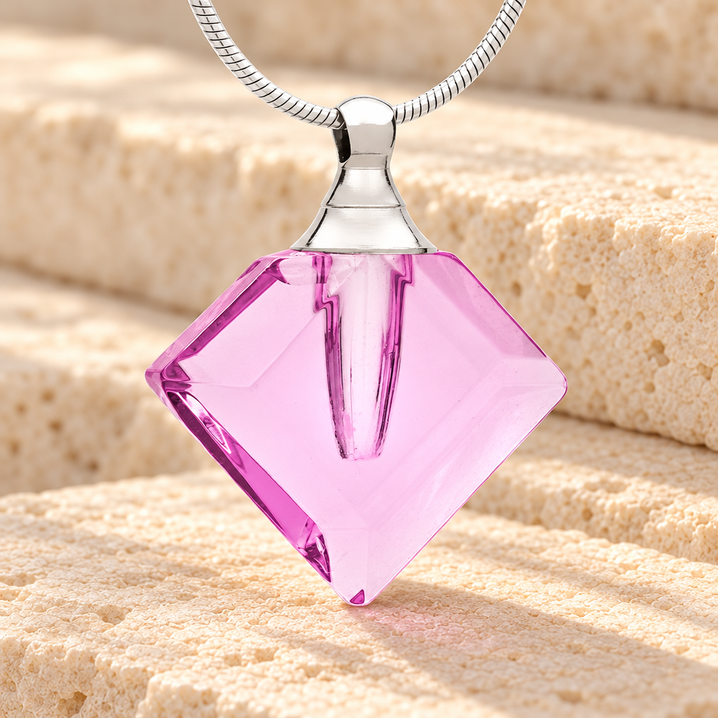 Glass Locket Enchanting Pendant Keepsake — main — evr2034