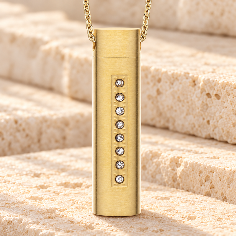 Forever Collection Gold Plated Prince Cremation Pendant