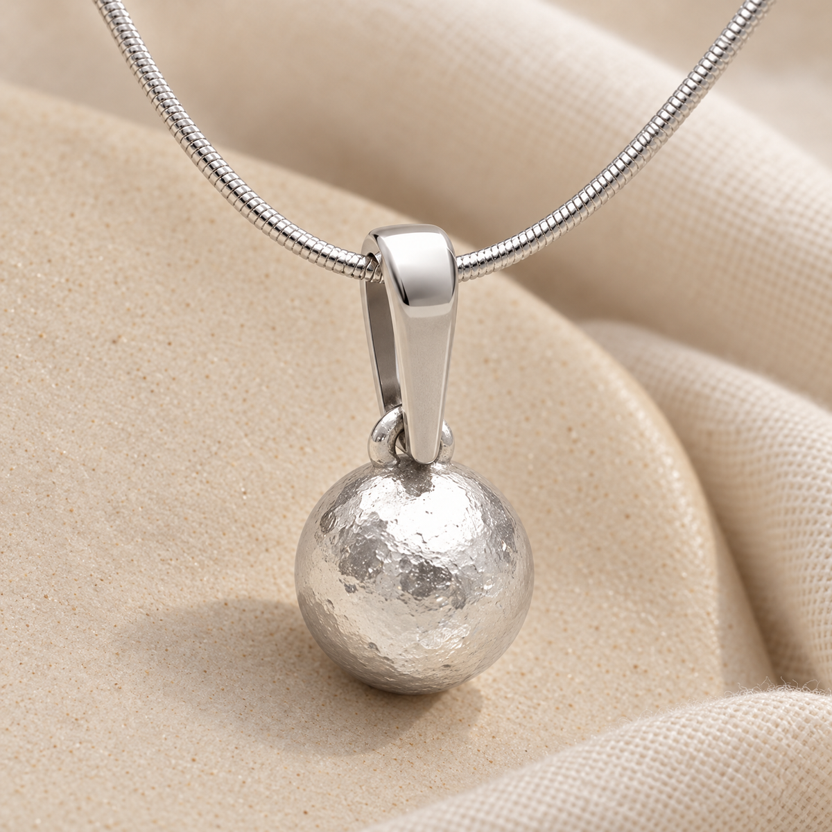 14K White Gold Across The Globe Forever Sealed Memorial Jewelry — alternate view — evr20030wgfs