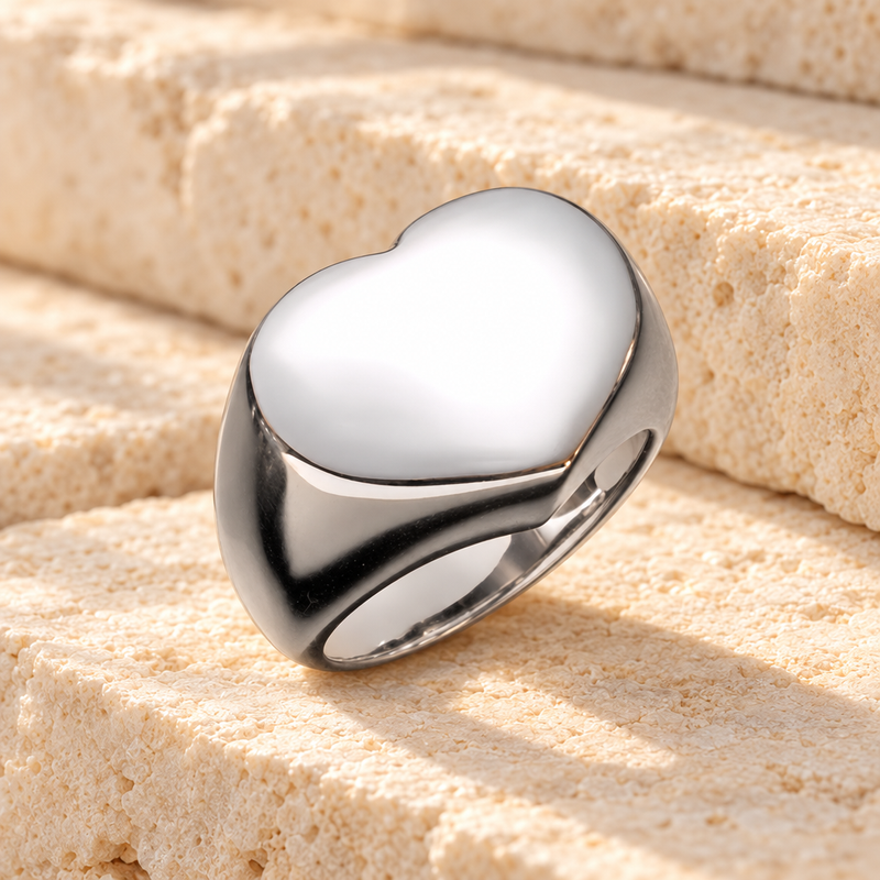 Women's Silver Cherished Cremation Ring