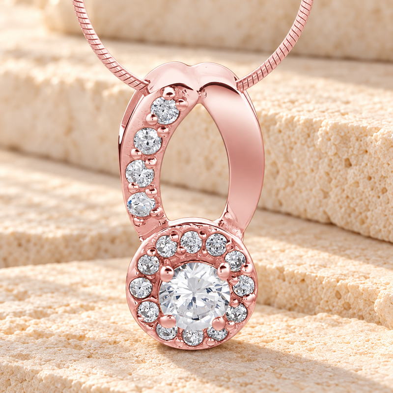 Rose Gold Simplicity Memorial Jewelry