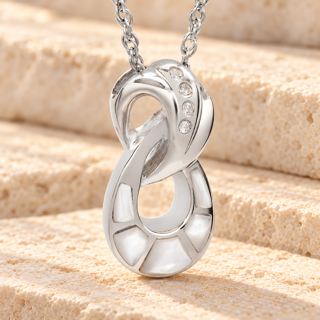 Sterling Silver Everlasting Infinity Keepsake — main — evr193ss