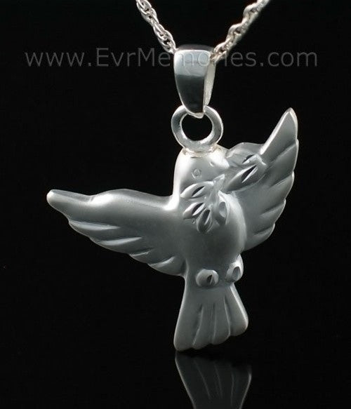 Dove Open Wings Funeral Jewelry