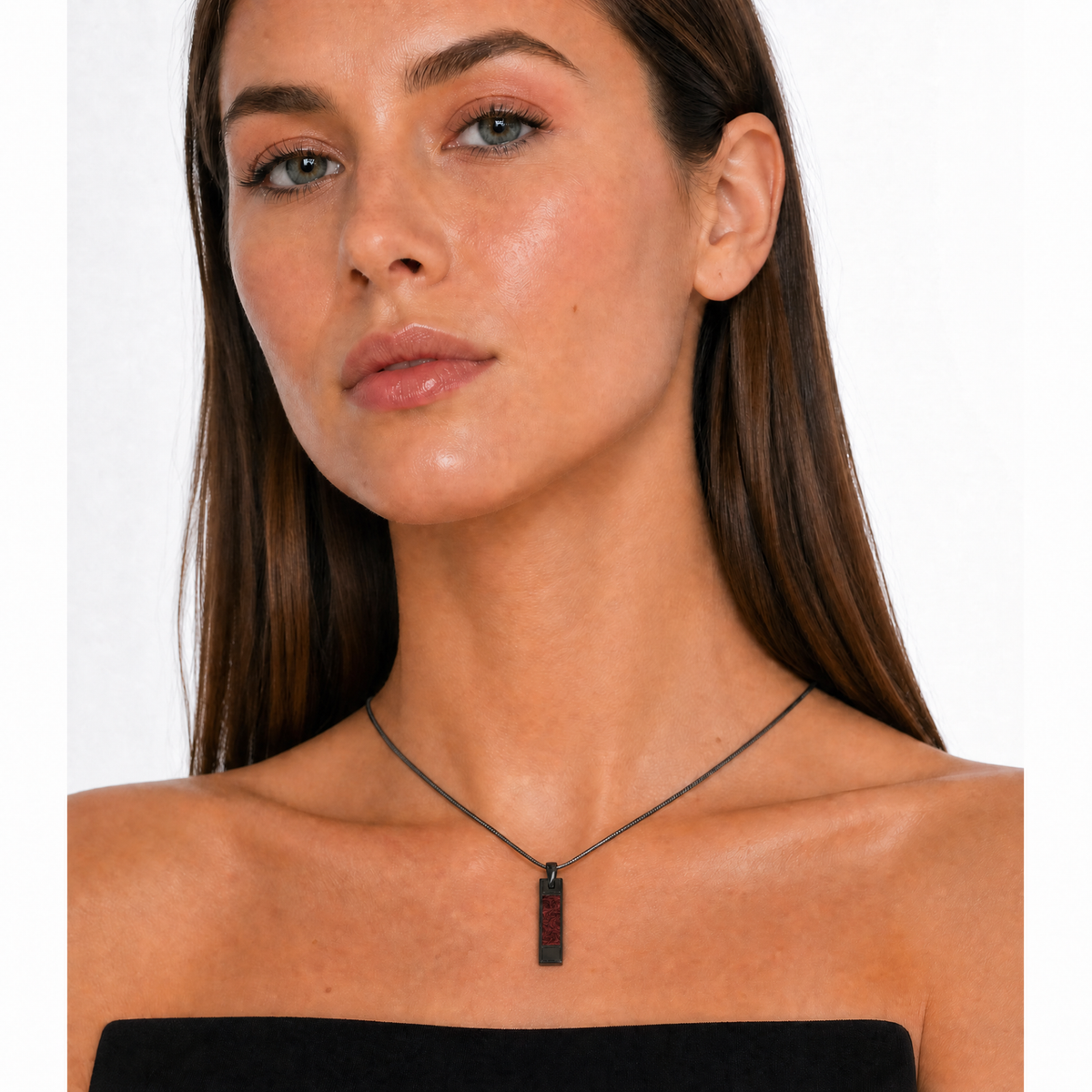 Black Finish Cedarview Ash Resin Jewelry